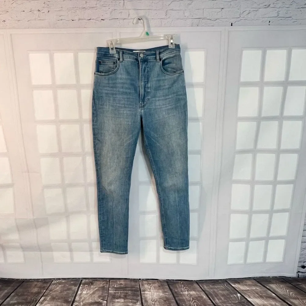 Reformation jeans po# 17801 Cyrus Wash high waist straight leg size 30 - Picture 5 of 14